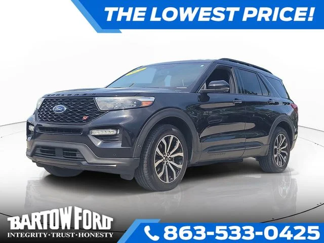 Certified Used 2021 Black Ford ST image 1