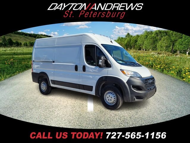 New 2026 Bright White Clearcoat RAM High Roof image 1