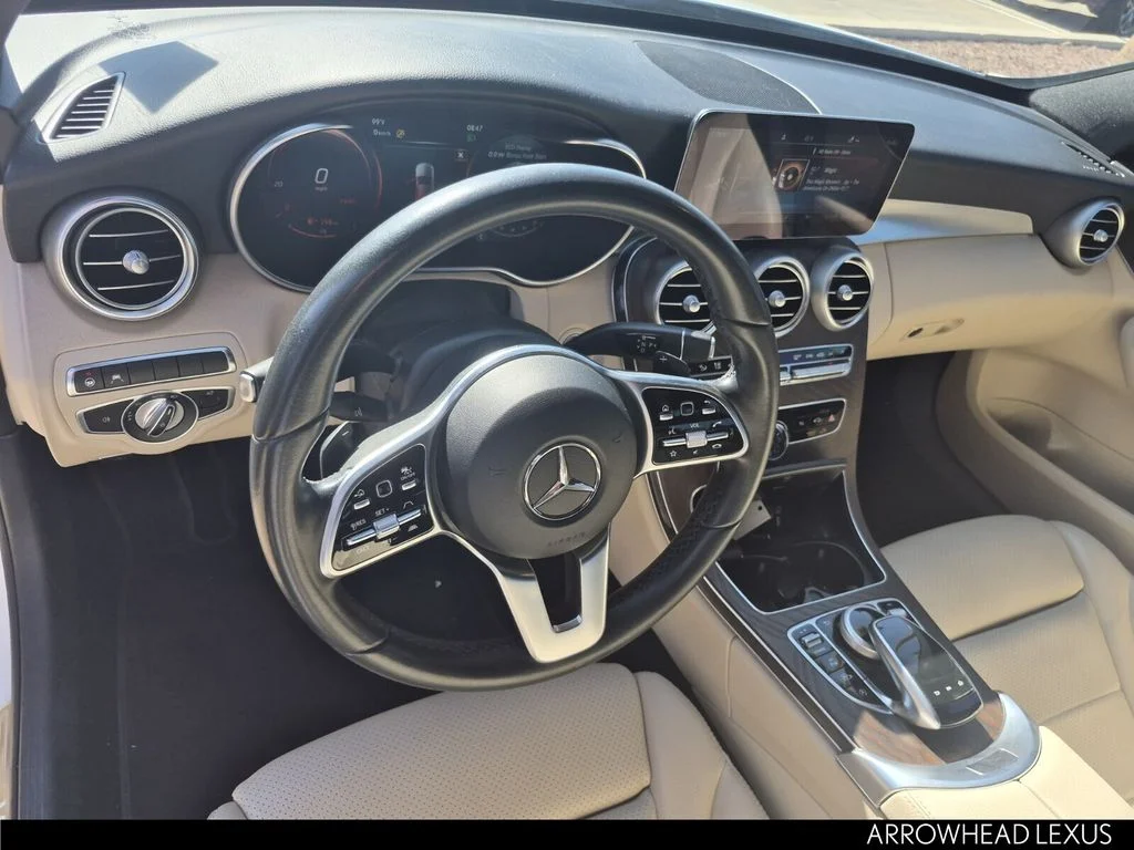 Used 2021 White Mercedes-Benz C 300 image 11