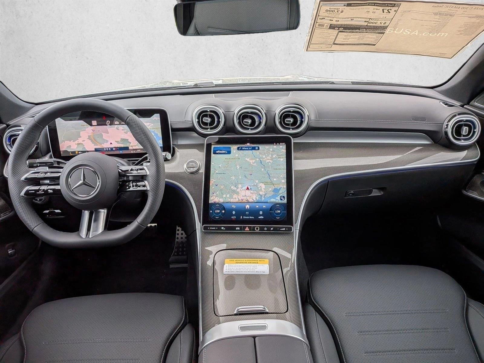 New 2026 Selenite Grey Metallic Mercedes-Benz C300 image 17
