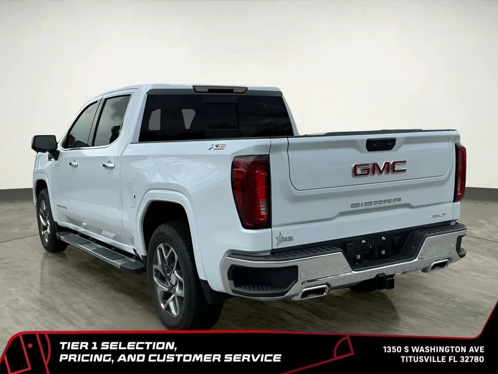 New 2026 Glacier White Tricoat GMC SLT image 5