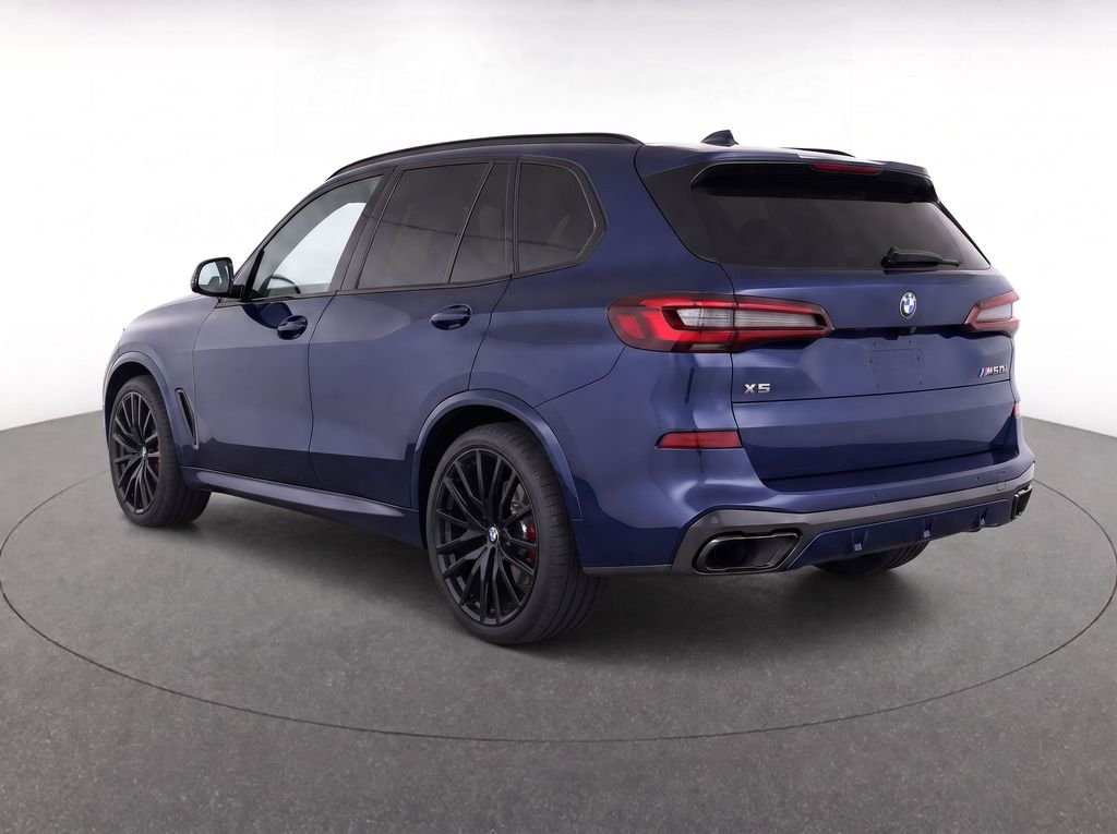 Used 2021 Tanzanite Blue II Metallic BMW M50i image 5