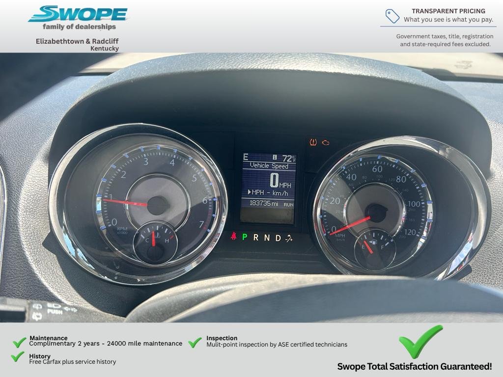 Used 2013 Billet Silver Metallic Clearcoat Chrysler Touring image 18