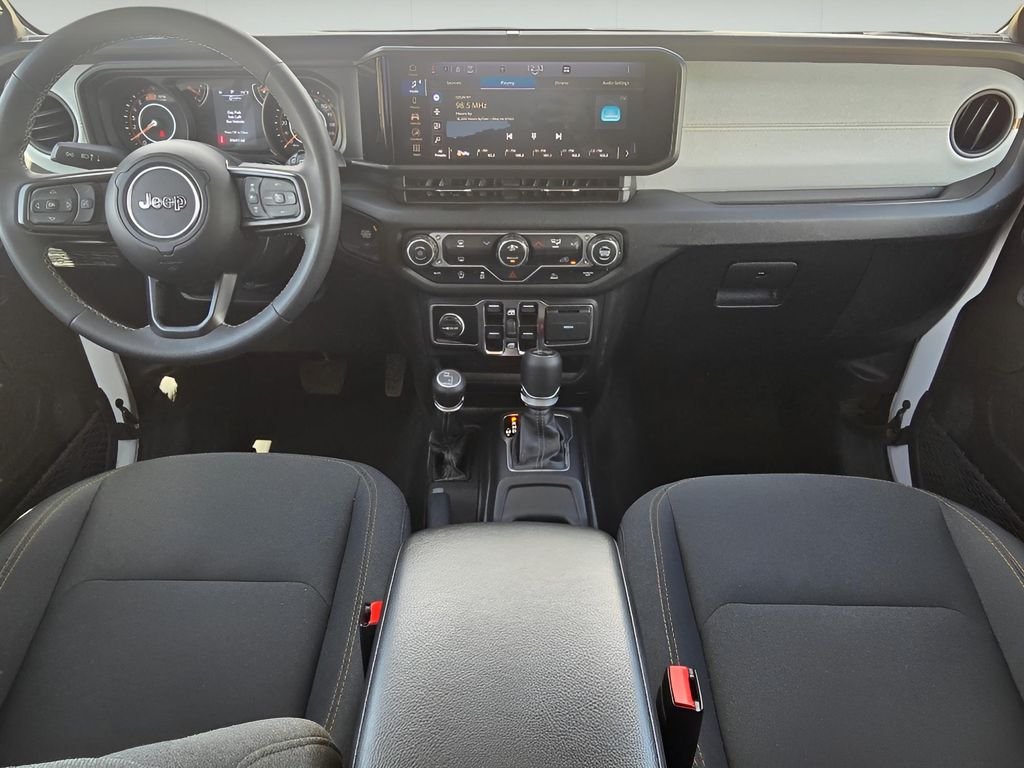 Used 2025 Bright White Clearcoat Jeep Sport S image 16