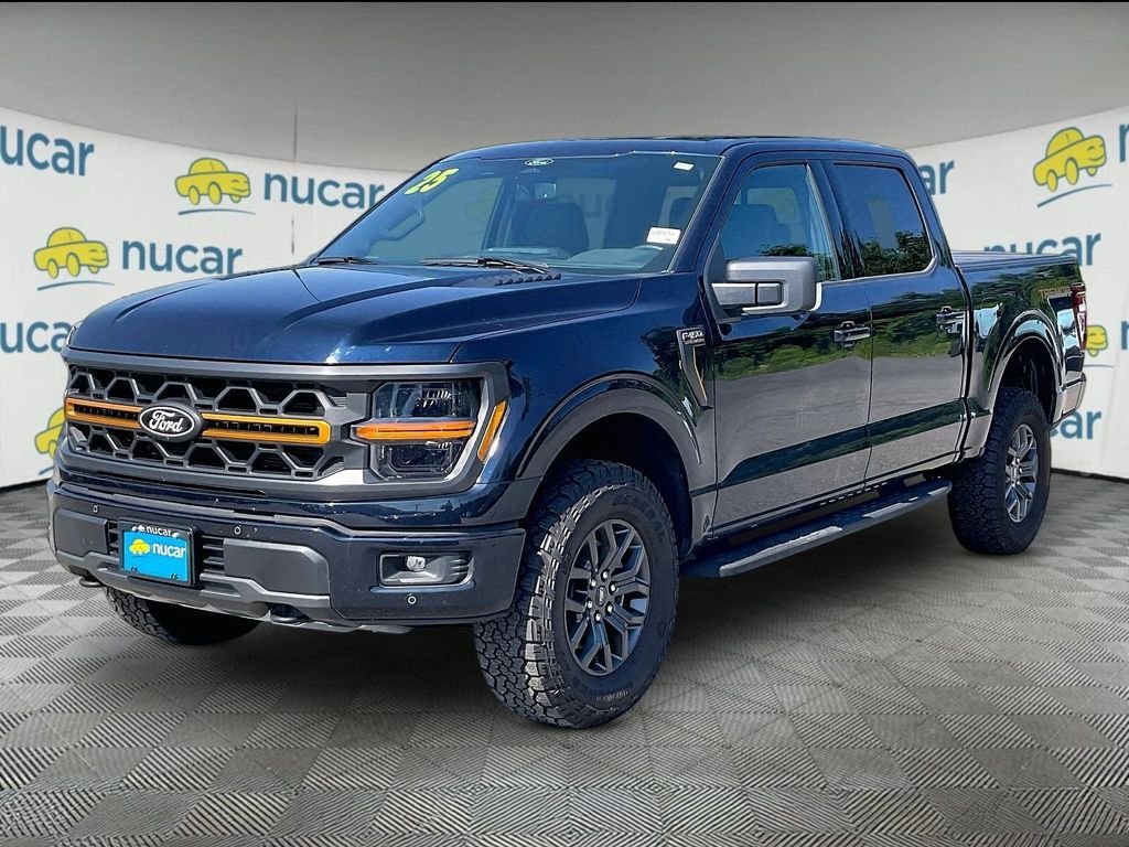 Used 2025 Antimatter Blue Metallic Ford Tremor image 3