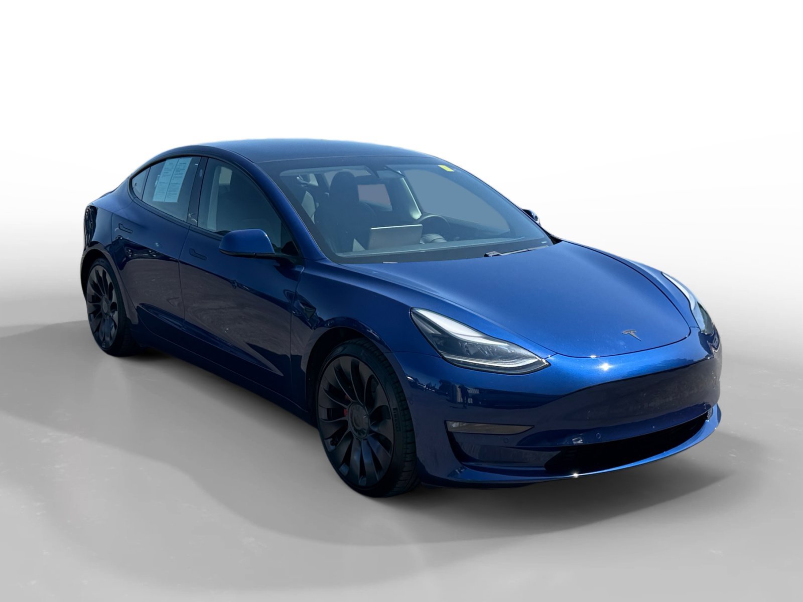 Used 2021 Deep Blue Metallic Tesla Performance image 7