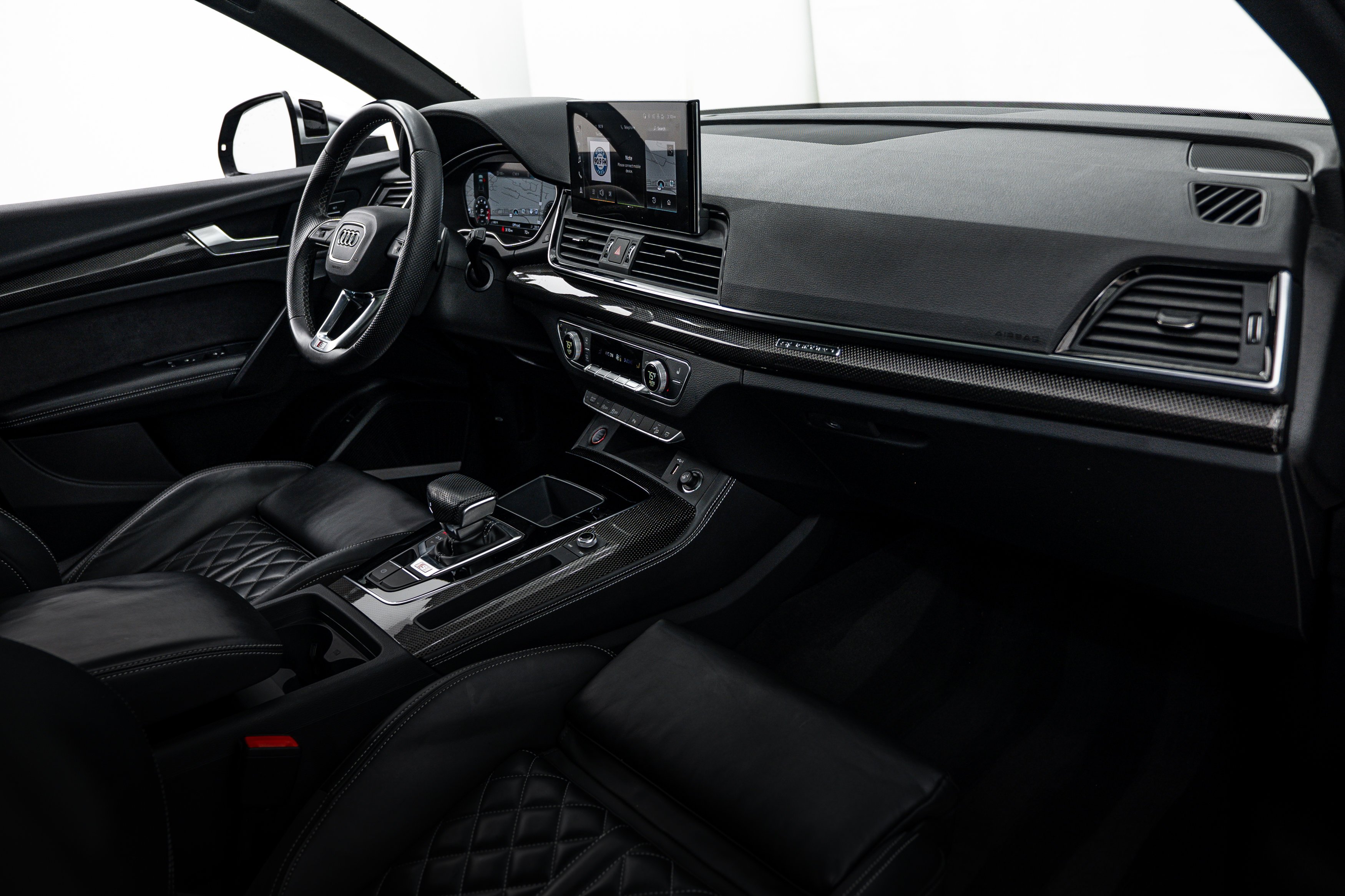 Certified Used 2023 Mythos Black Metallic Audi Premium Plus image 8