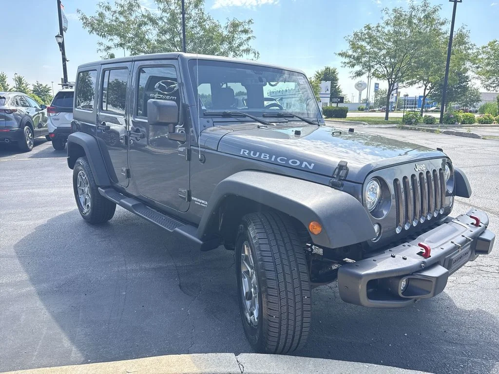 Used 2017 Gray Jeep Unlimited Rubicon image 5