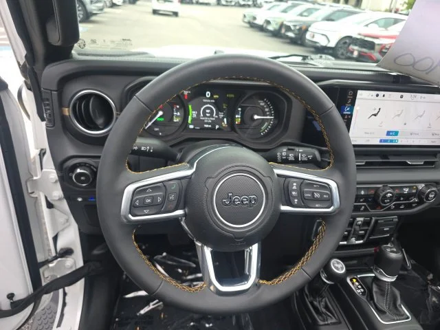 Used 2024 White Jeep Sahara 4xe image 13
