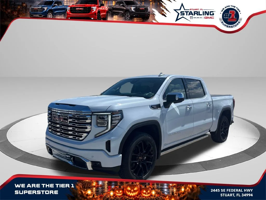 New 2026 Glacier White Tricoat GMC Denali image 1