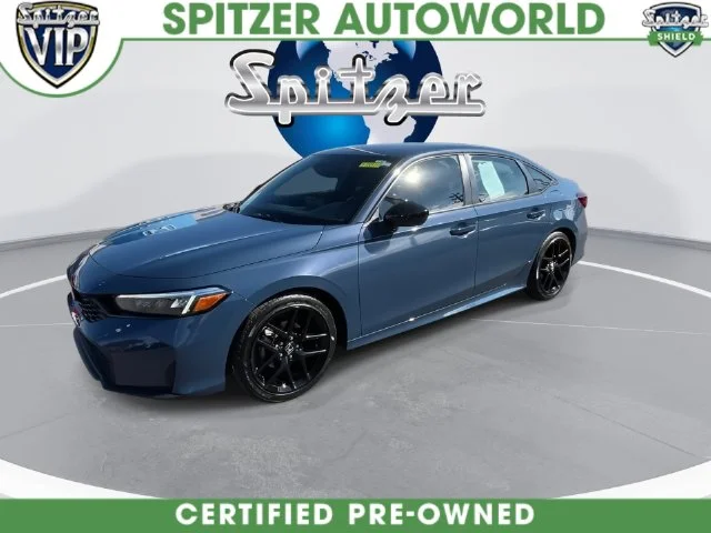 Certified Used 2025 Blue Lagoon Pearl Honda Sport image 8