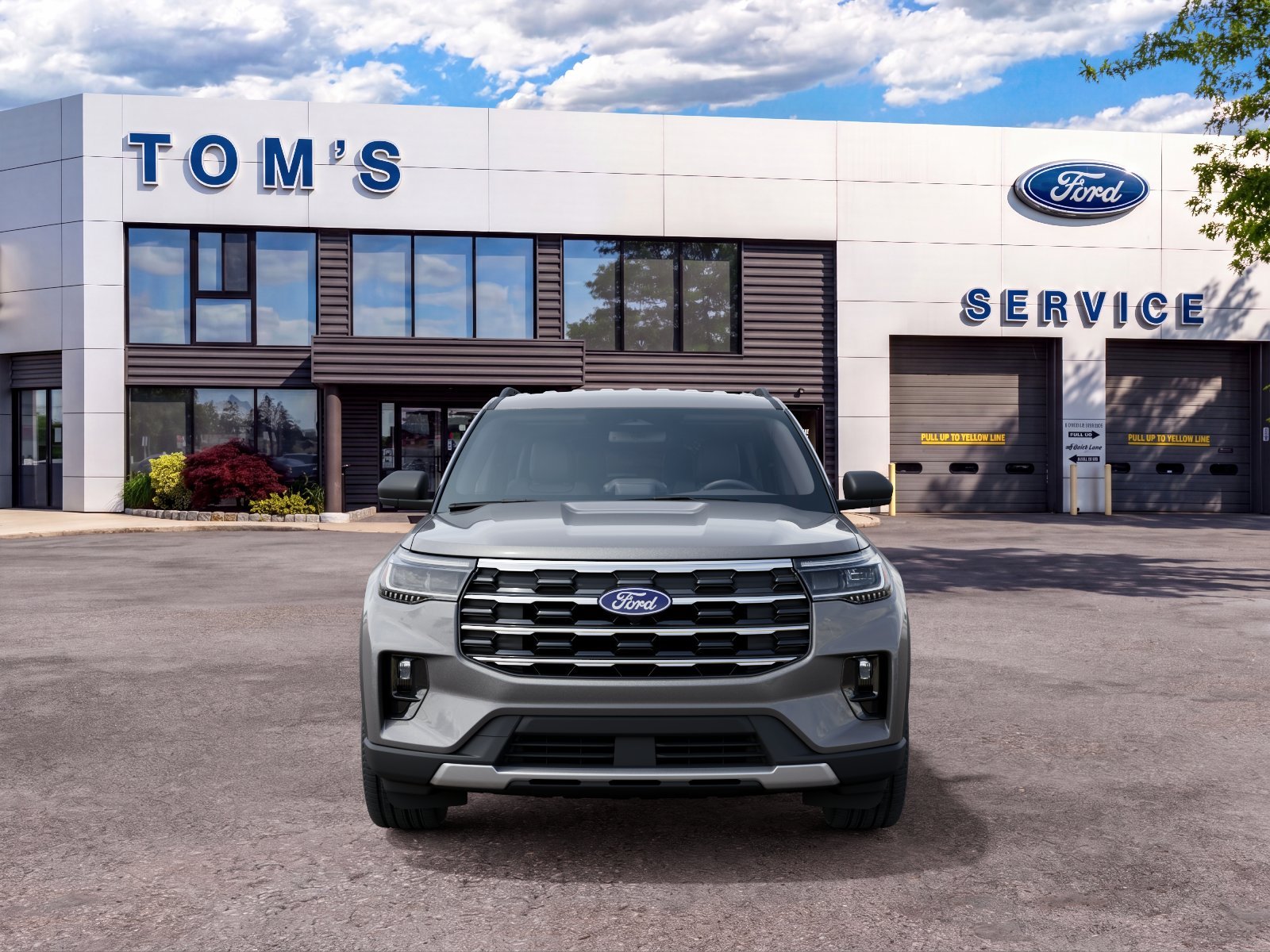 New 2027 Carbonized Gray Metallic Ford Active image 3