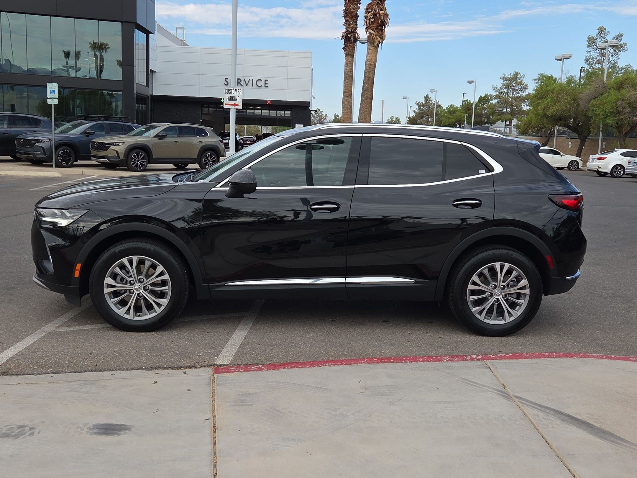 Certified Used 2022 Ebony Twilight Metallic Buick Preferred image 2