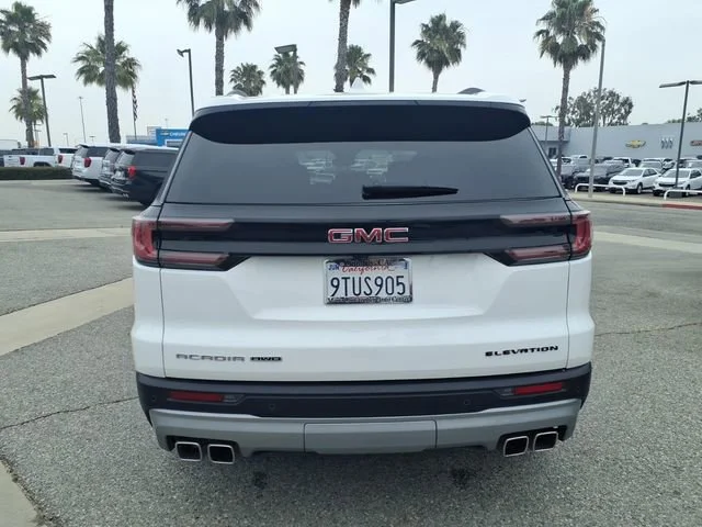 Used 2025 Summit White GMC Elevation image 5