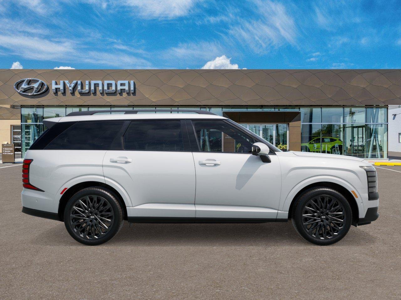 New 2027 Creamy White Pearl Hyundai Calligraphy Black Ink image 9