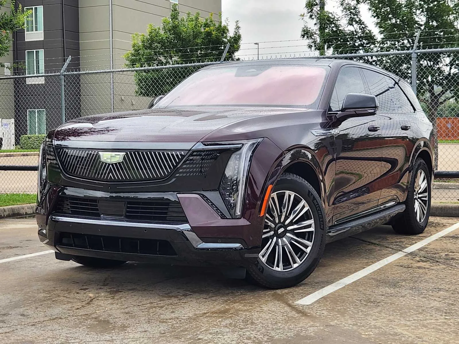 New 2026 Black Cherry Tintcoat Cadillac Sport image 1