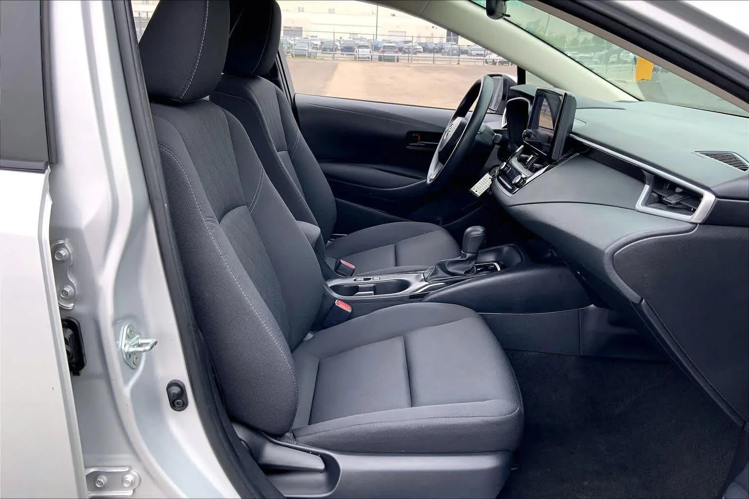Used 2024 Classic Silver Metallic Toyota LE image 9