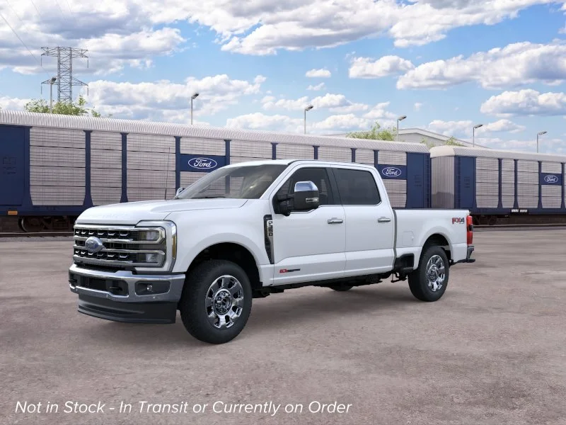 New 2026 Star White Metallic Tri-Coat Ford F-350® Lariat® image 1