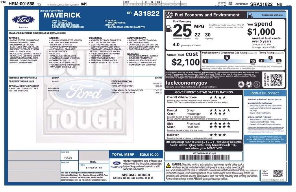 Used 2025 White Ford XL image 24