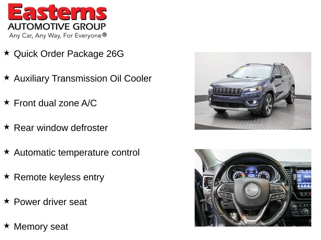 Used 2021 Blue Jeep Limited image 11
