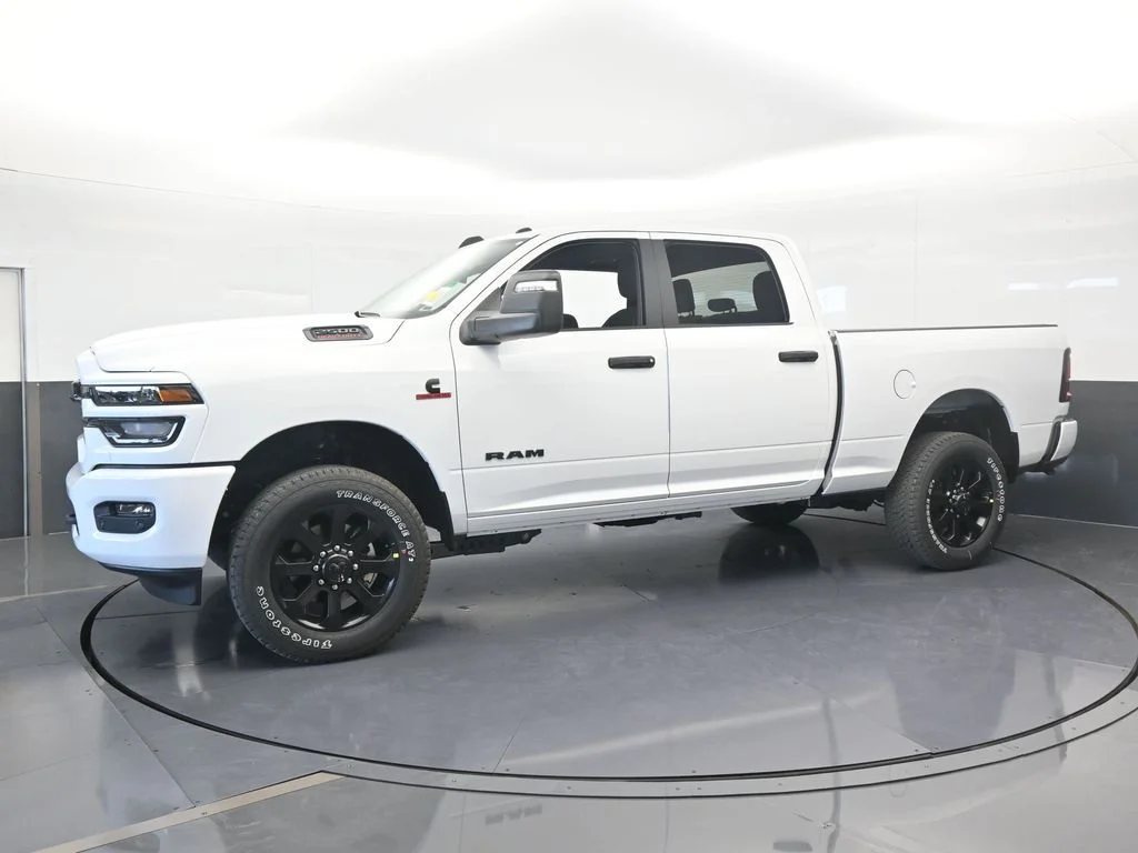 New 2026 Bright White Clear-Coat Exterior Paint RAM Big Horn image 2