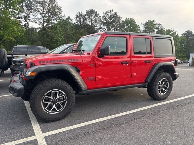 Used 2025 Firecracker Red Clearcoat Jeep Rubicon image 12