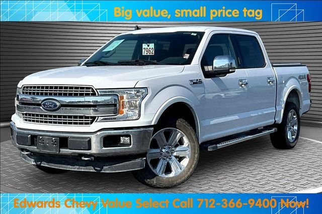 Used 2020 White Ford Lariat image 1