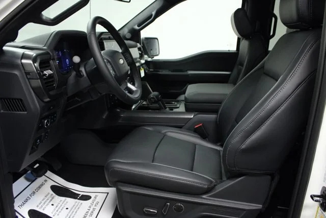 New 2026 Star White Metallic Tri-Coat Ford Lariat® image 37