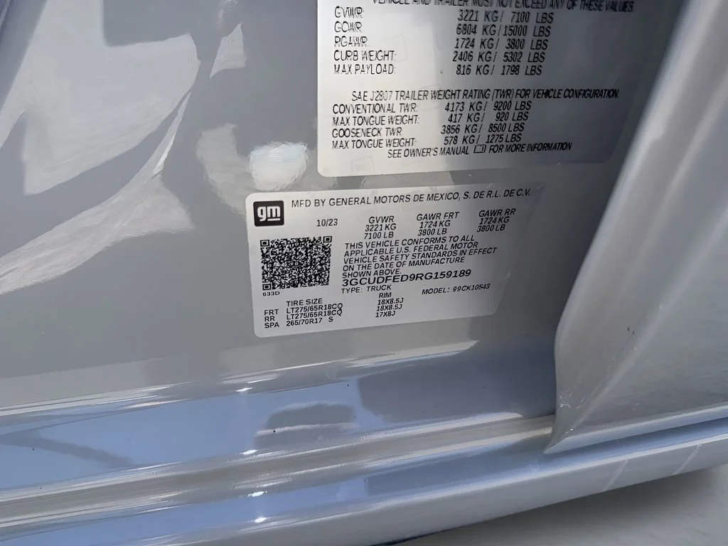 Used 2024 Slate Gray Metallic Chevrolet LT Trail Boss image 36