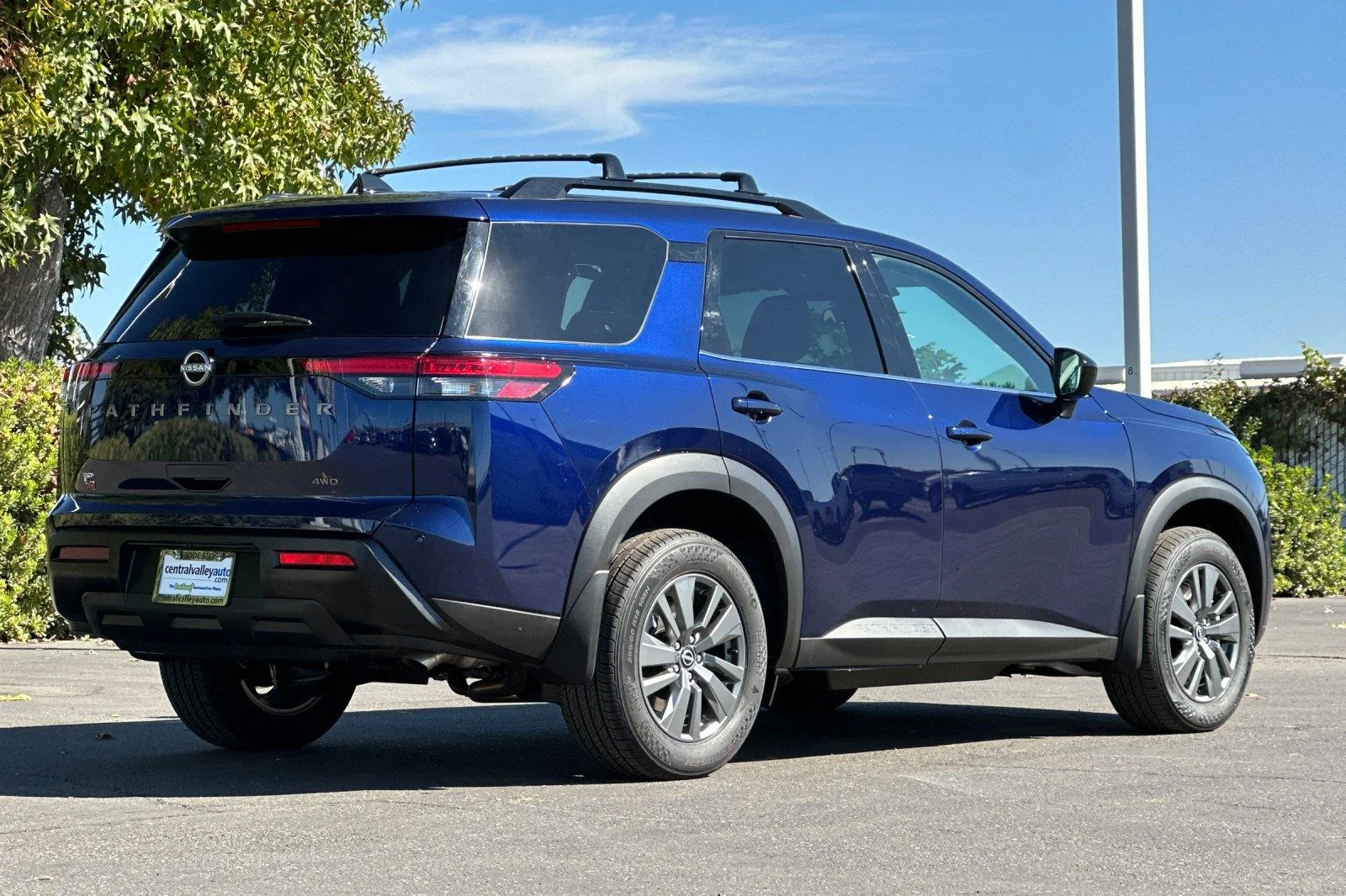 Certified Used 2026 Deep Ocean Blue Pearl Nissan SV image 3