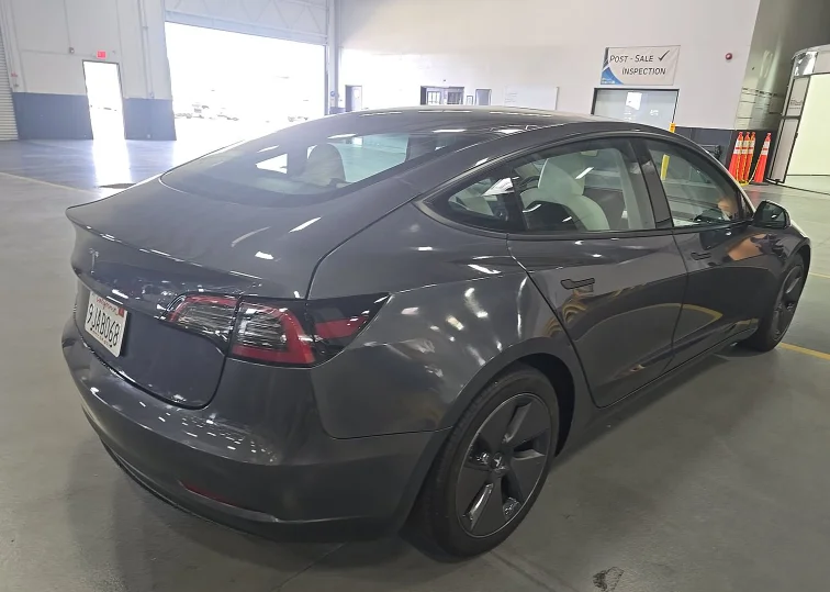 Used 2023 Silver Tesla Base image 2
