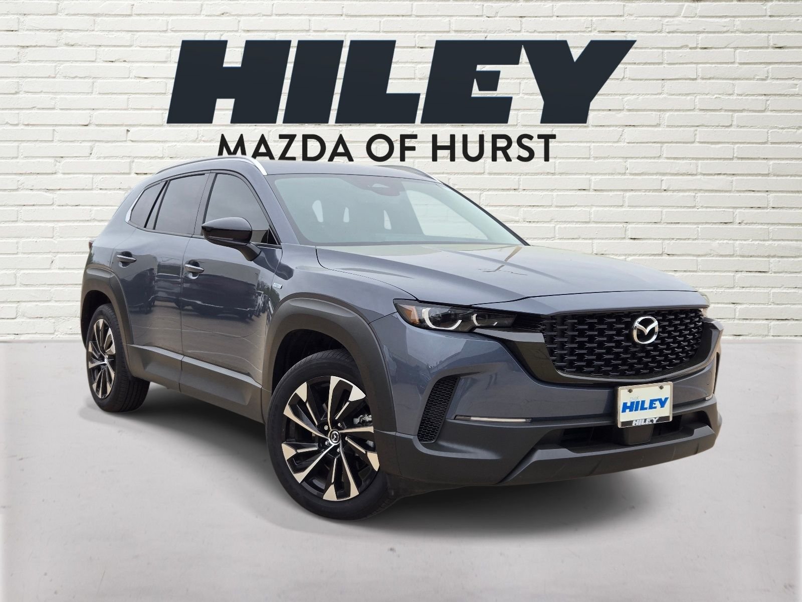 Gray Metallic 2025 Mazda CX-50 Hybrid Premium Plus AWD SUV / Crossover All-Wheel Drive Continuously Variable Transmission
