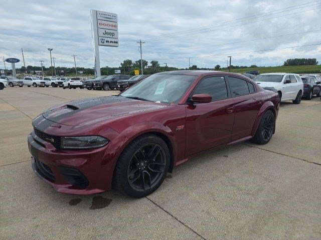 Certified Used 2021 Octane Red Pearlcoat Dodge Scat Pack Widebody image 3