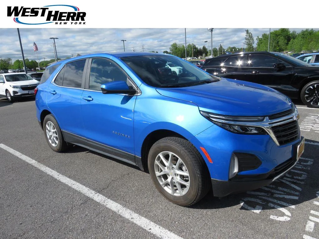 Used 2024 Riptide Blue Chevrolet LT image 1