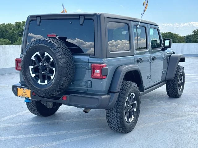 Certified Used 2024 Gray Jeep Rubicon 4xe image 7