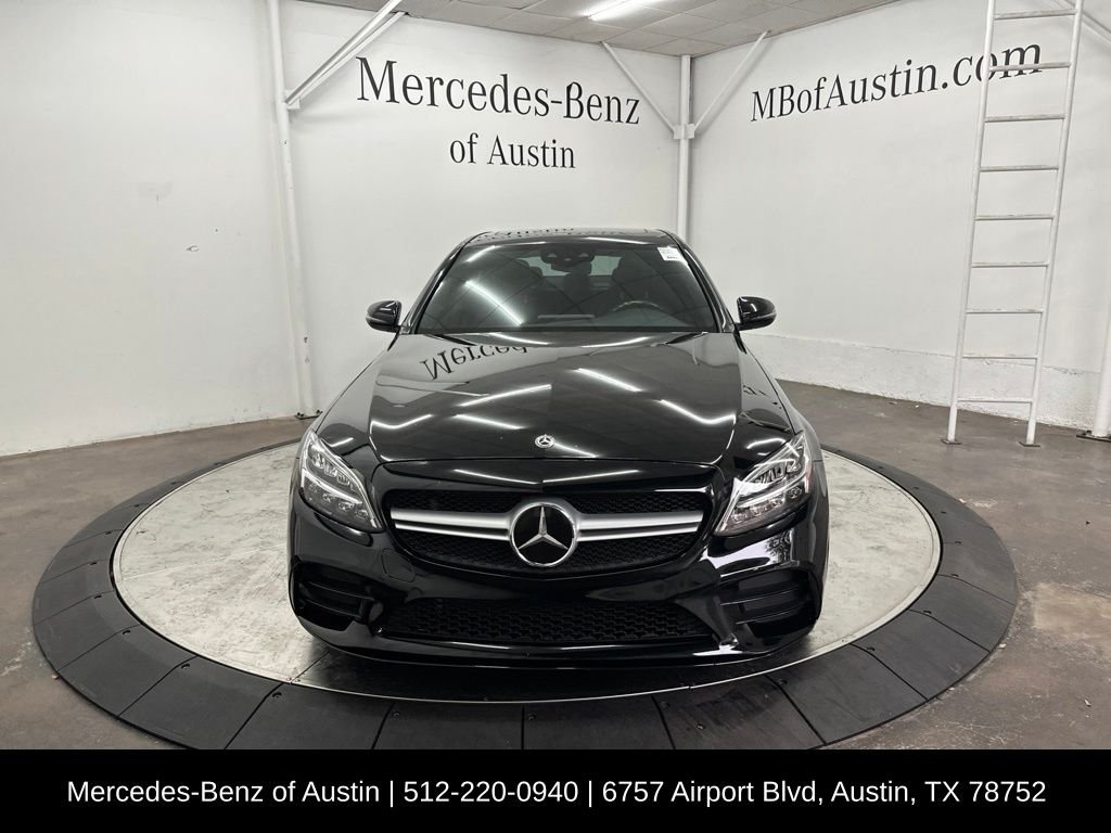Certified Used 2021 Black Mercedes-Benz C 43 AMG® image 2