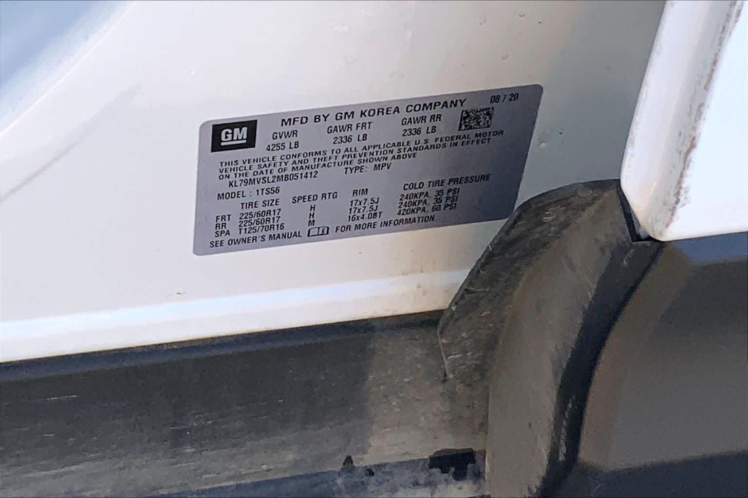 Used 2021 Summit White Chevrolet ACTIV image 36