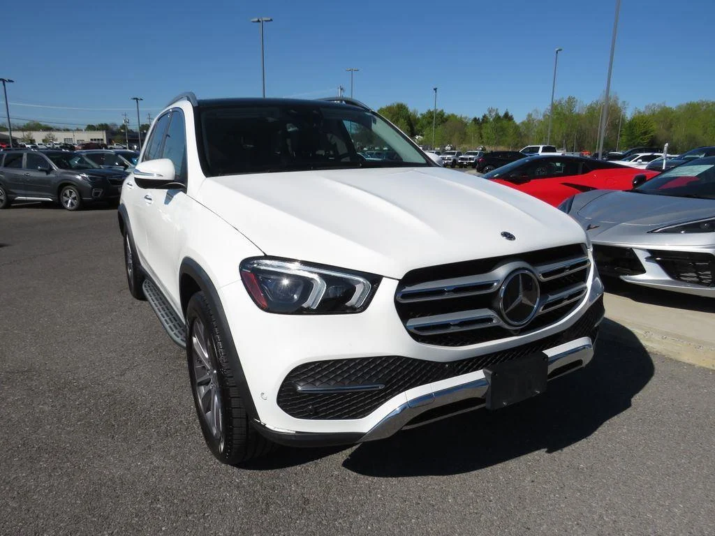 Used 2021 White Mercedes-Benz GLE 350 image 3