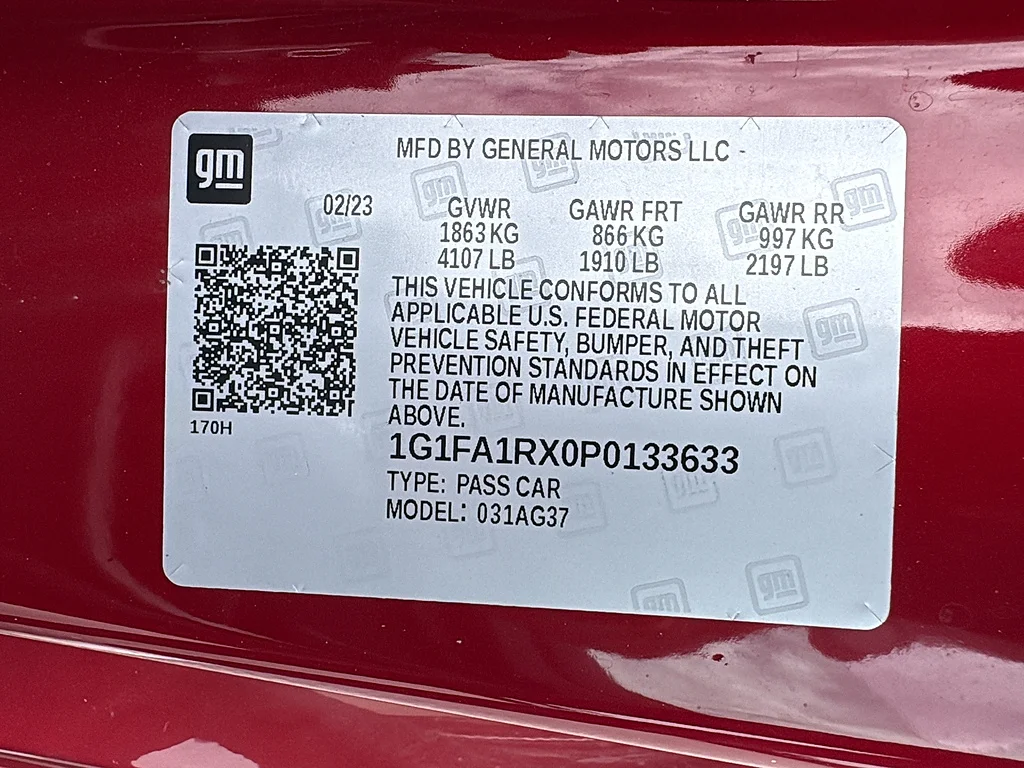 Used 2023 Radiant Red Tintcoat Chevrolet  image 32