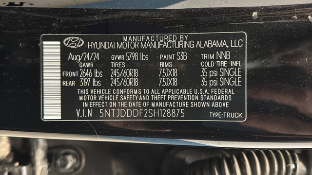 Used 2025 Phantom Black Hyundai XRT image 37