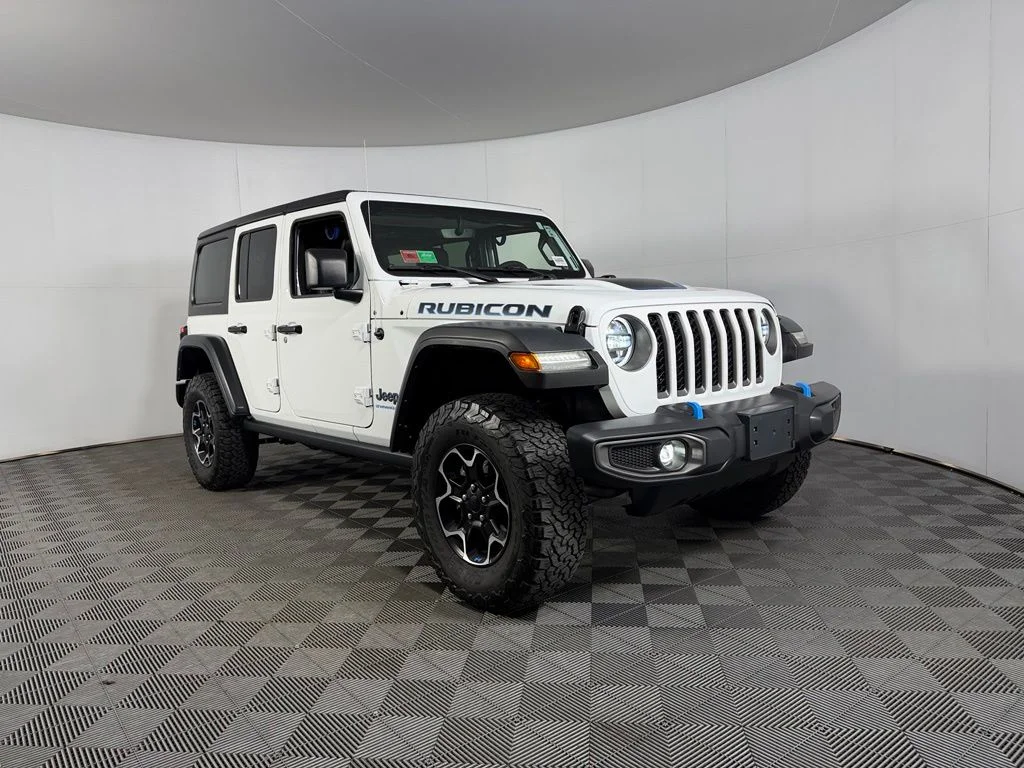 Certified Used 2023 White Jeep Rubicon 4xe image 4