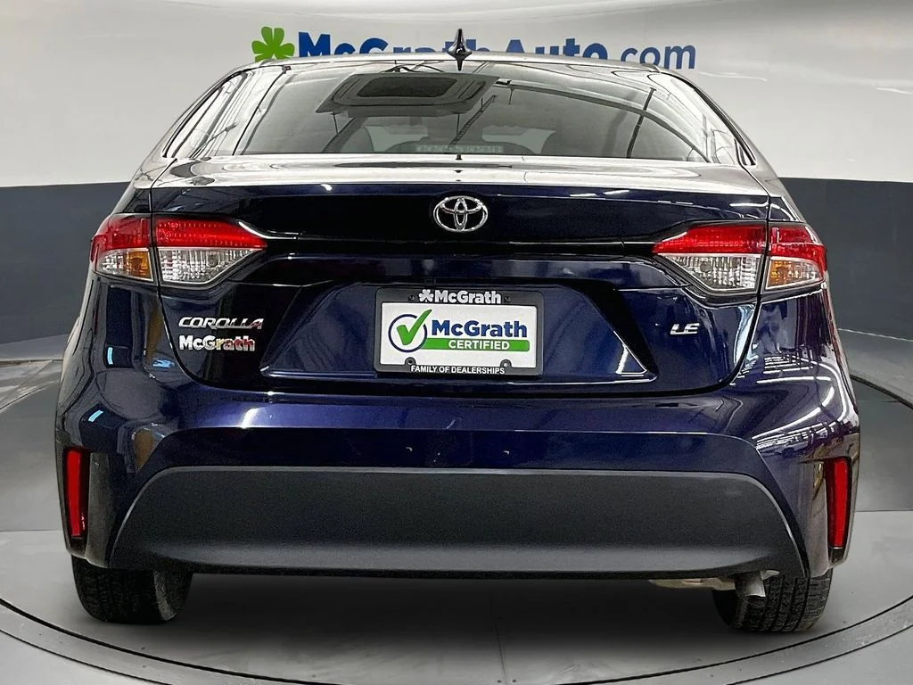 Certified Used 2023 Blue Toyota LE image 6
