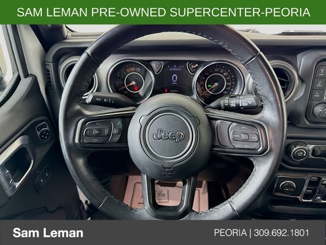 Used 2021 White Jeep Unlimited Sport S image 11