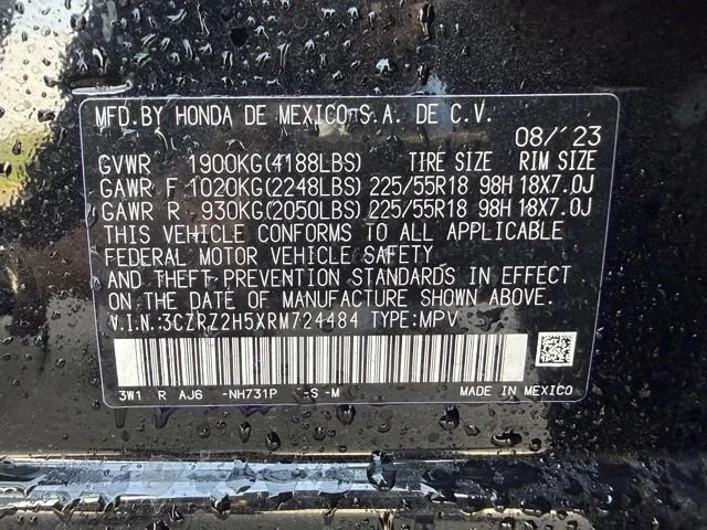 Used 2024 Crystal Black Pearl Honda Sport image 13