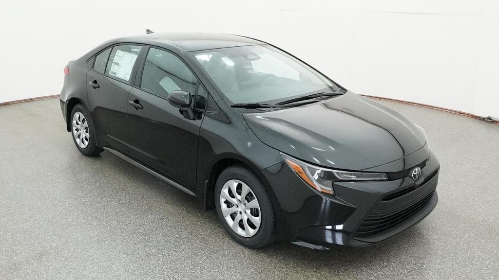 New 2026 Midnight Black Metallic Toyota LE image 2