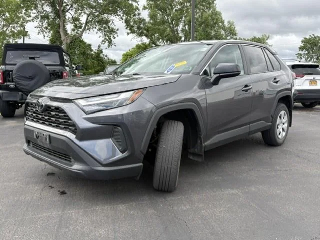Used 2023 Magnetic Gray Metallic Toyota LE image 3