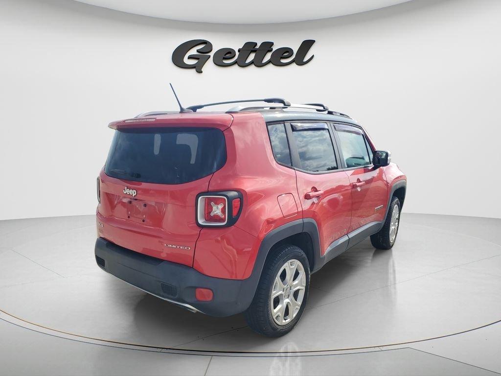 Used 2015 Red Jeep Limited image 3