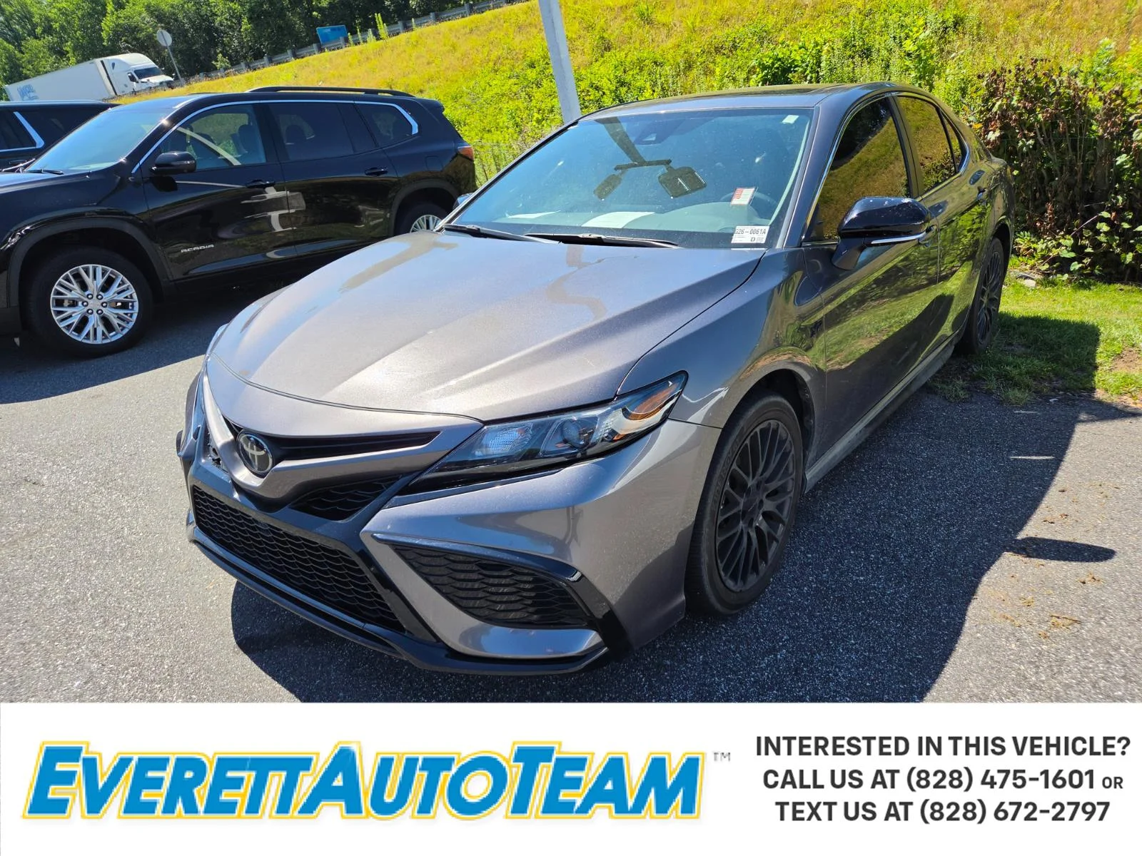 Used 2024 Gray Toyota SE image 1