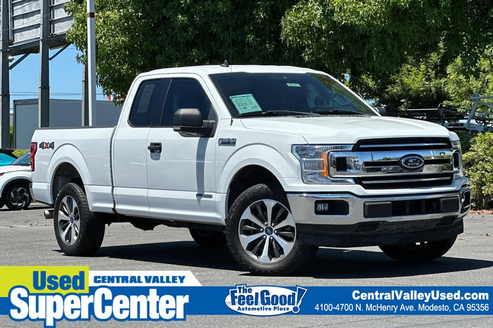 Used 2020 Oxford White Ford XLT image 1