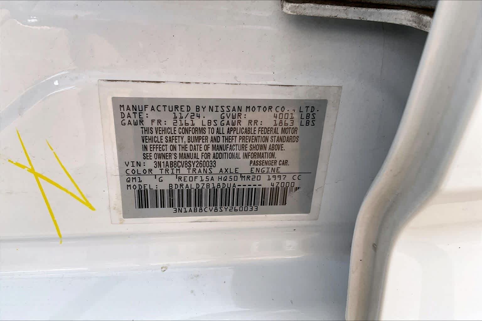 Used 2025 Fresh Powder Nissan SV image 34